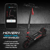 HOVER-1 NIGHT OWL ELECTRIC FOLDING SCOOTER, 31 MPH TOP SPEED - BLACK/RED