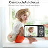 Digital Camera, 4K 64MP Dual Screens Camera, 18X Zoom, Point and Shoot