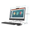 HP 22" Touch AlO Desktop, Ryzen 3 3250U, 8GB, 1TB, Black, W11, 22-df0023w