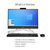 HP 22" Touch AlO Desktop, Ryzen 3 3250U, 8GB, 1TB, Black, W11, 22-df0023w