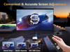 GOODEE SMART 4K PROJECTOR WITH 5G WIFI AND BLUETOOTH - BLACK/WHITE