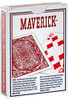 MAVERICK STANDARD POKER INDEX PLAYING CARDS 1 CT (COLORS MAY VARY) - RED/WHITE New