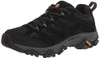J035875 MERRELL MEN'S MOAB 3 HIKING SHOE BLACK NIGHT SIZE 10