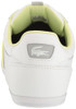 746CMA00052L6 LACOSTE MEN'S CHAYMON SNEAKER WHITE/LIGHT GREEN SIZE 10
