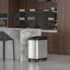 ELLO&ALLO 13 GALLON TOUCHLESS KITCHEN TRASH CAN - STAINLESS STEEL