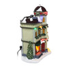 Top Treasures Christmas Village Restaurant Lighted Musical Snow - Multicolor