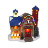 TOP TREASURES CHRISTMAS VILLAGE CREAMERY LIGHTED MUSICAL SNOW VILLAGE