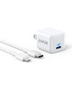 ANKER USB C CHARGER BLOCK 20W, 511 CHARGER ( NANO ) Comapct Fast Chager - WHITE
