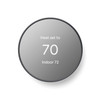 GOOGLE NEST SMART PROGRAMMABLE WIFI THERMOSTAT CHARCOAL New