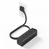 TESSAN SURGE PROTECTOR POWER STRIP, TESSAN 5 FT EXTENSION CORD - BLACK