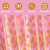 YIONESHOP 6 PACK PINK/GOLD PLASTIC TABLECLOTHS FOR RECTANGLE TABLE - NEW New