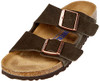 0951311 BIRKENSTOCK WOMENS OPEN-BACK MEN 6 WOMEN 8 MADE IN GERMANY - MOCHA