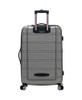 ROCKLAND MELBOURNE HARDSIDE EXPANDABLE LUGGAGE SPINNER WHEELS 3 PC - SILVER