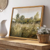 KBKBART Vintage Meadow Landscape Wall Art, Size Youth 8"L X 10"W - Meadow