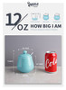 SWEESE 480.102 PORCELAIN SUGAR CREAMER SET 3 PIECE CREAMER PITCHER - TURQUOISE