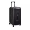 DELSEY PARIS T1123 POLYCARBONATE TURENNE 26” WHEELED TRUNK SUITCASE - BLACK New