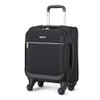 AMAZON BASICS LUGGAGE 18" SMALL CARRY-ON SOFTSIDE SUITCASE WITH WHEELS - BLACK