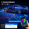 MAODANER DREAMCOLOR ACRYLIC INTERIOR CAR LED STRIP LIGHT WITH WIRELESS APP