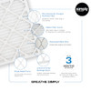 Simply 14x20x1 Air Filter, MERV 8, MPR 600, 6 Pack, For Home AC Furnace, HVAC