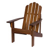 SHINE COMPANY MARINA ADIRONDACK CHAIR BACK & SEAT PRE-ASSEMBLED OAK - OAK