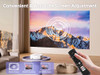 GOODEE SMART 4K 1080P PROJECTOR WIFI BLUETOOTH MOVIE OUTDOOR YG651 - WHITE