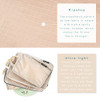 BAGAIL 6 SET ULTRALIGHT COMPRESSION PACKING CUBES - BEIGE BAGAIL 6 SET ULTRALIGHT COMPRESSION PACKING CUBES - BEIGE