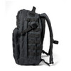 5.11 TACTICAL BACKPACK RUSH 24 2.0 MILITARY,56563ABR/56564ABR-DOUBLE TAP - BLACK
