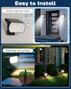 Kaxiida Solar Lights Outdoor Waterproof IP68, 3 Lighting Models Solar Powered Kaxiida Solar Lights Outdoor Waterproof IP68, 3 Lighting Models Solar Powered
