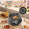 AMZMOON Pizza Oven Indoor Portable 12" Countertop Pizza Maker Machine - Black