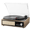 VICTROLA 3-IN-1 BLUETOOTH RECORD PLAYER BUILT IN SPEAKERS VTA-67-FNT - WALNUT