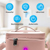 SERENELIFE INSULATED BABY BOTTLE BAG, BREASTMILK COOLER, 6 TALL BOTTLES - PINK