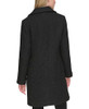 KARL LAGERFELD WOMEN'S SOLID TEXTURE WOOL CLASSIC BLAZER BLACK X-LARGE New