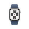 Apple Watch SE Gen 2 GPS 40mm Silver Aluminum Case Blue Band
