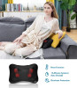 SULIVES SHIATSU BACK AND NECK MASSAGER,KNEADING MASSAGE PILLOW WITH HEAT - BLACK