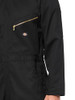 DICKIES MENS DELUXE BLENDED LONG SLEEVE COVERALLS - MEDIUM BIG TALL - BLACK New