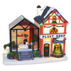 TOP TREASURES CHRISTMAS VILLAGE PLANT SHOP TABLETOP DISPLAY - 310105AS-VILLAGE