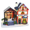 TOP TREASURES CHRISTMAS VILLAGE PLANT SHOP TABLETOP DISPLAY - 310105AS-VILLAGE