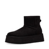 Steve Madden Women Enchanting STIEFEL Ankle Boot Black Suede 9