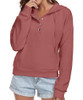 FKEEP WOMEN HOODIES CASUAL BUTTON DOWN SWEATSHIRT DRAWSTRING FASHION RED S New FKEEP WOMEN HOODIES CASUAL BUTTON DOWN SWEATSHIRT DRAWSTRING FASHION RED S New