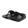 1117910 HOKA ONE ONE ORA RECOVERY FLIP WOMENS SIZE 10 BLACK/DARK GULL GRAY New