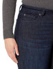 AMAZON ESSENTIALS WOMEN'S MID RISE CURVY SKINNY JEAN - SIZE 12 SHORT - DARK WASH