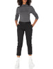 AMAZON ESSENTIALS WOMEN CLASSIC-FIT LIGHTWEIGHT LONG-SLEEVE SWEATER CHARCOAL L New