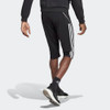 MMK84 ADIDAS MEN TIRO23 LEAGUE 3/4 PANTS BLACK SIZE 2XL 3TALL 3" SEAM TALL New