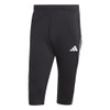 MMK84 ADIDAS MEN TIRO23 LEAGUE 3/4 PANTS BLACK SIZE 2XL 3TALL 3" SEAM TALL New