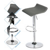 ELECWISH SET OF 2 BAR STOOLS OW002 - GRAY