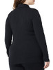 AMAZON ESSENTIALS WOMEN'S WIDE RIB BUTTON-UP COLLARED CARDIGAN SIZE S - BLACK New