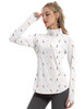 Women's Sun Shirts Long Sleeve Athletic Jackets UPF 50+ Top with Thumb Holes New