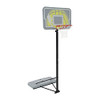 LIFETIME 90992 FULL-SIZE HEIGHT ADJUSTABLE PORTABLE BASKETBALL HOOP - GRAY