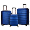 Rockland Melbourne Hardside Expandable Luggage with Spinner Wheels, Blue New