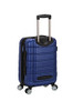 Rockland Melbourne Hardside Expandable Luggage with Spinner Wheels, Blue New